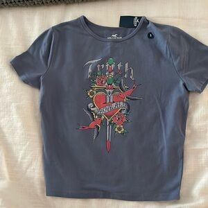 NWT Hollister baby doll t shirt